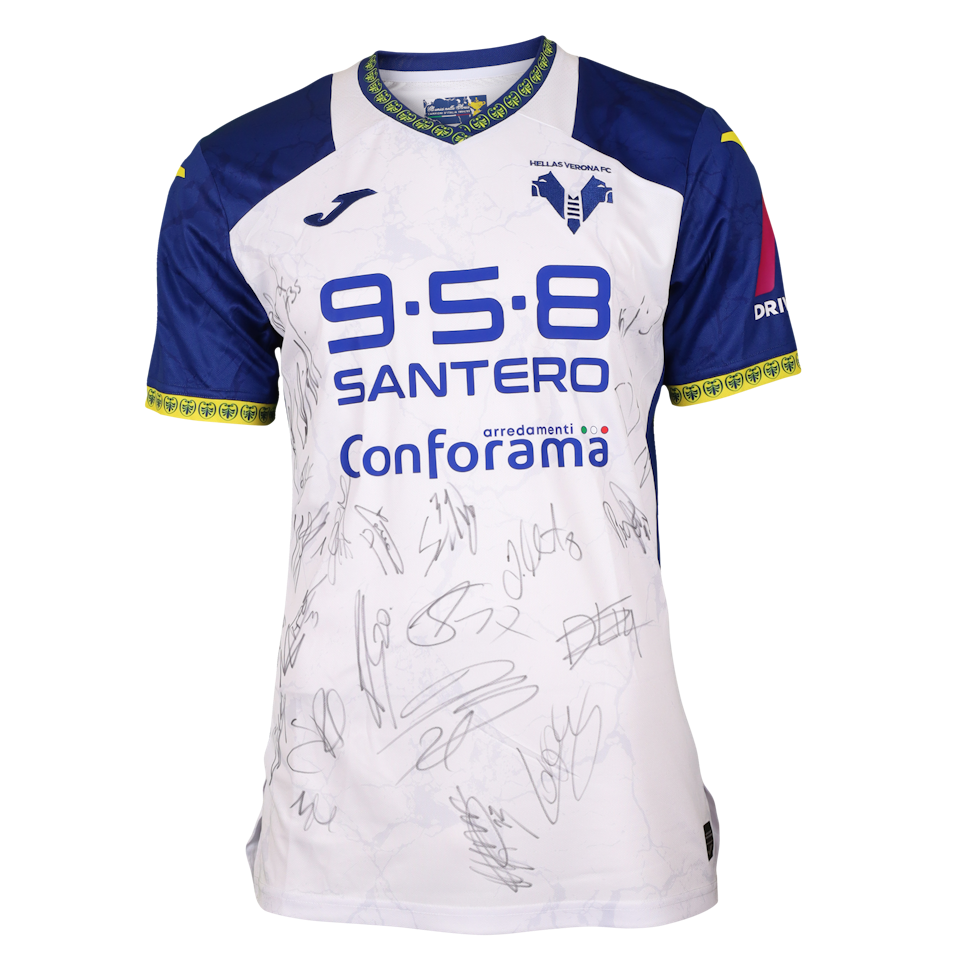 Squad Signed Shirt | Hellas Verona FC