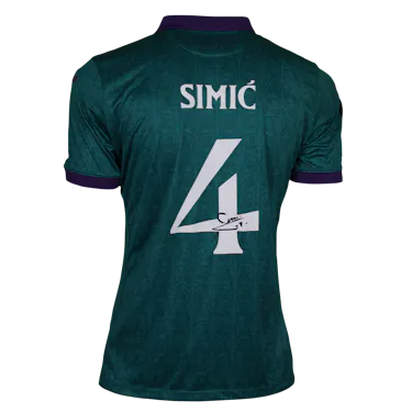 RSC Anderlecht Joma シャツ Simic 4 サイン入り RSC Anderlecht Joma シャツ Simic 4 サイン入り