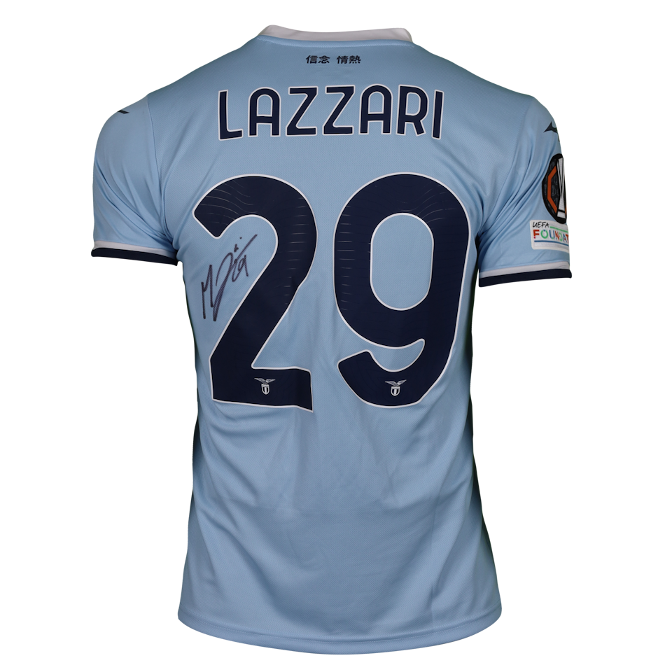 Manuel Lazzari Lazio jersey