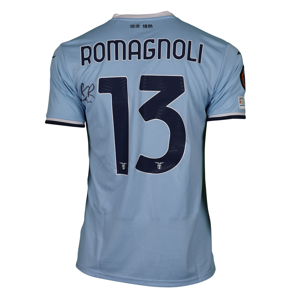Alessio Romagnoli Lazio shirt