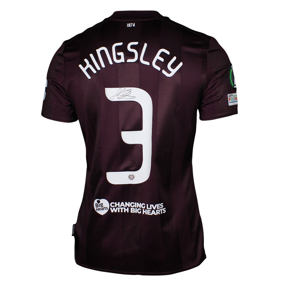 Stephen Kingsley  Heart of Midlothian jersey