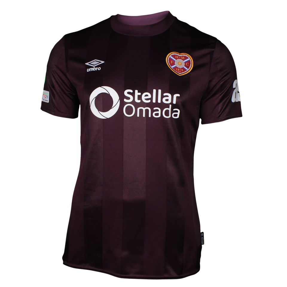Stephen Kingsley  Heart of Midlothian jersey