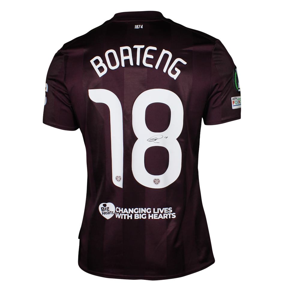 Malachi Boateng Heart of Midlothian shirt