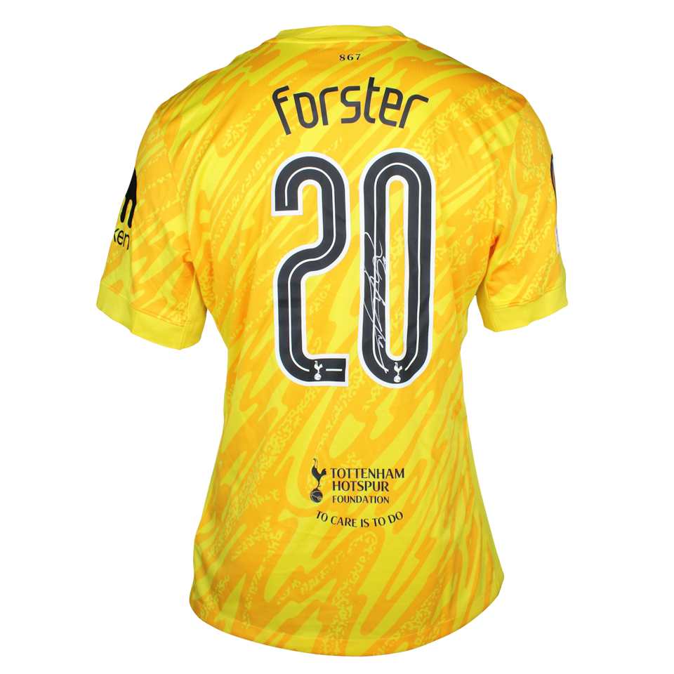 Tottenham Hotspur 팀의 Fraser Forster 셔츠