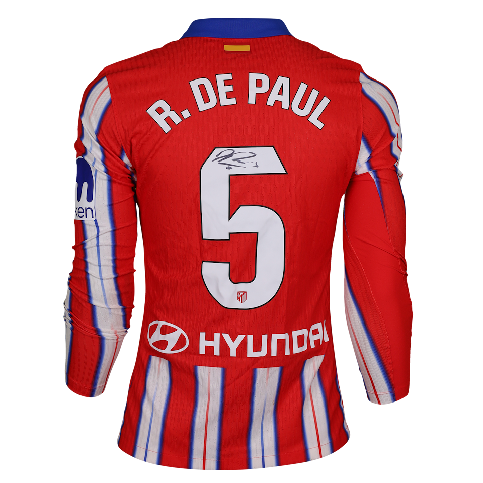 Rodrigo de Paul Atlético de Madrid shirt