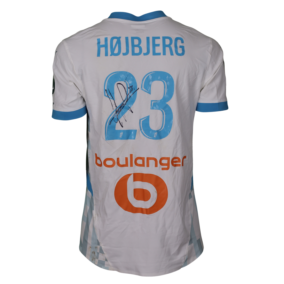 Pierre-Emile Højbjerg Olympique de Marseille shirt