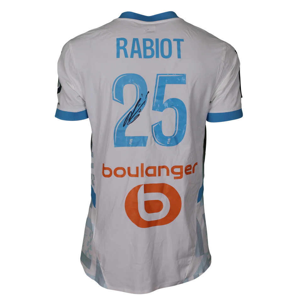 来自Olympique de Marseille的Adrien Rabiot球衣