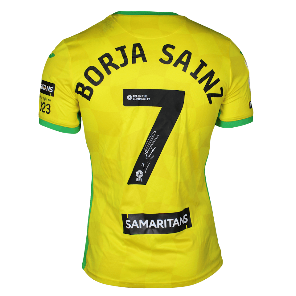 Borja Sainz Eguskiza Norwich City shirt
