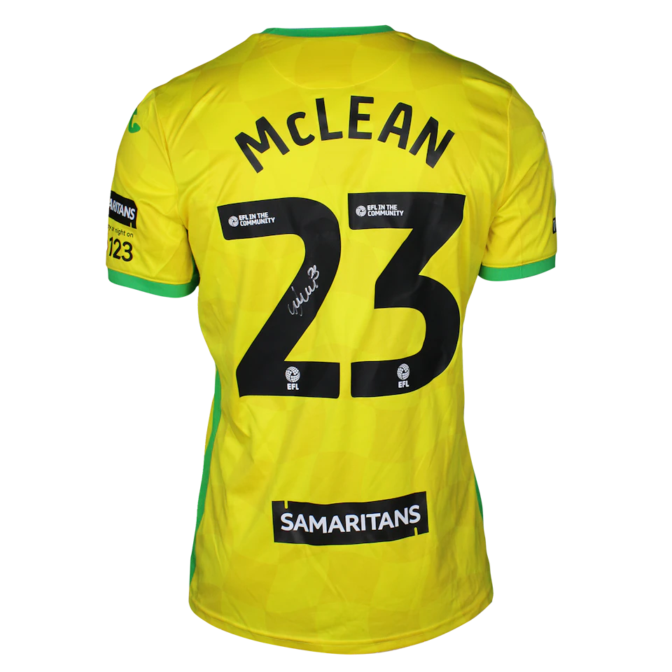 Kenny McLean Norwich City camisa.