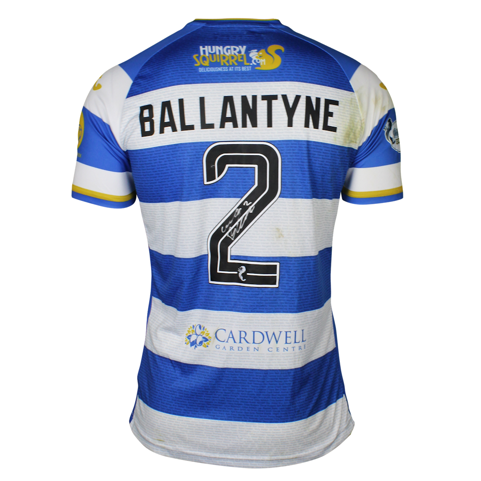 Cameron Ballantyne Greenock Morton shirt