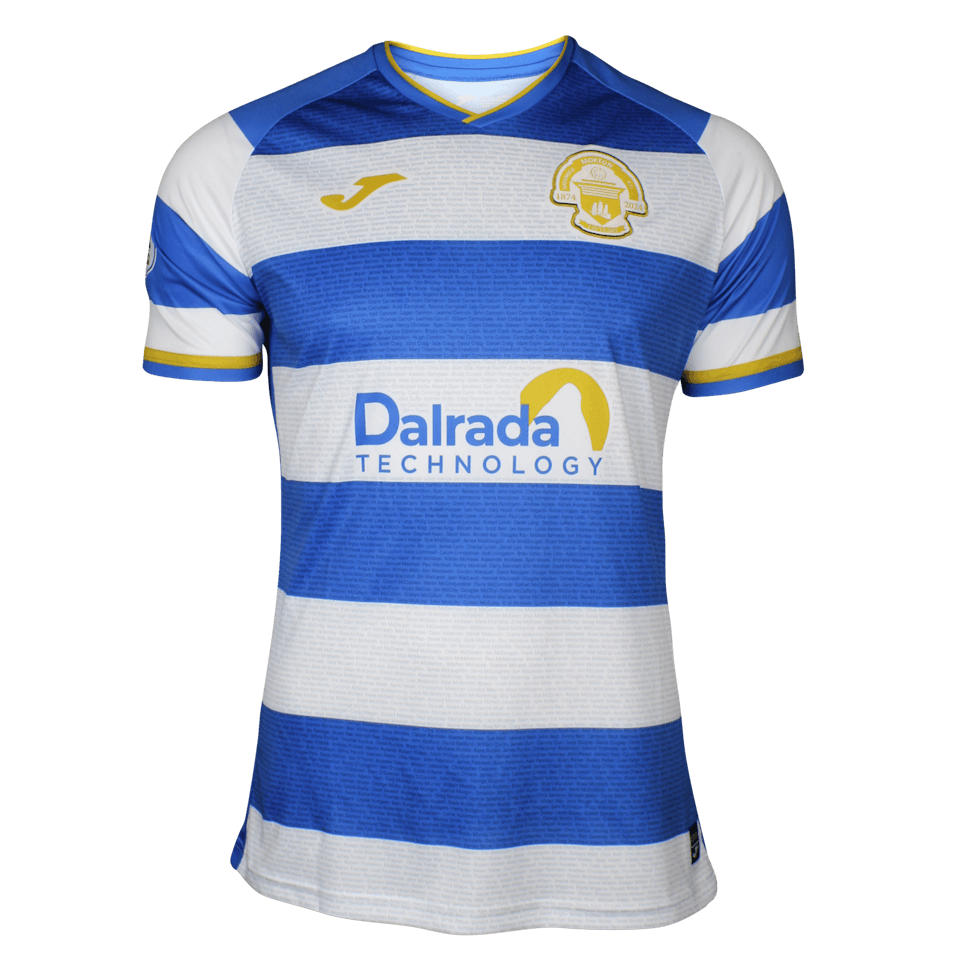 Kirk Broadfoot Greenock Morton jersey