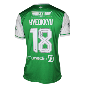 Hyeok-kyu Kwon 권혁규 Hibernian shirt