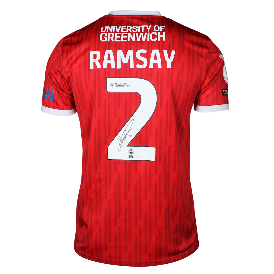 Kayne Ramsey Charlton Athletic shirt