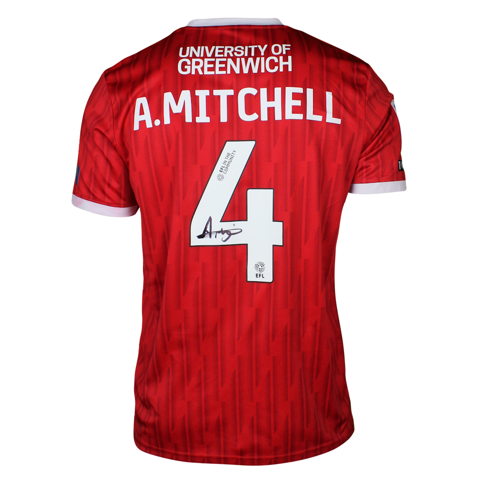 Alex Mitchell Charlton Athletic jersey