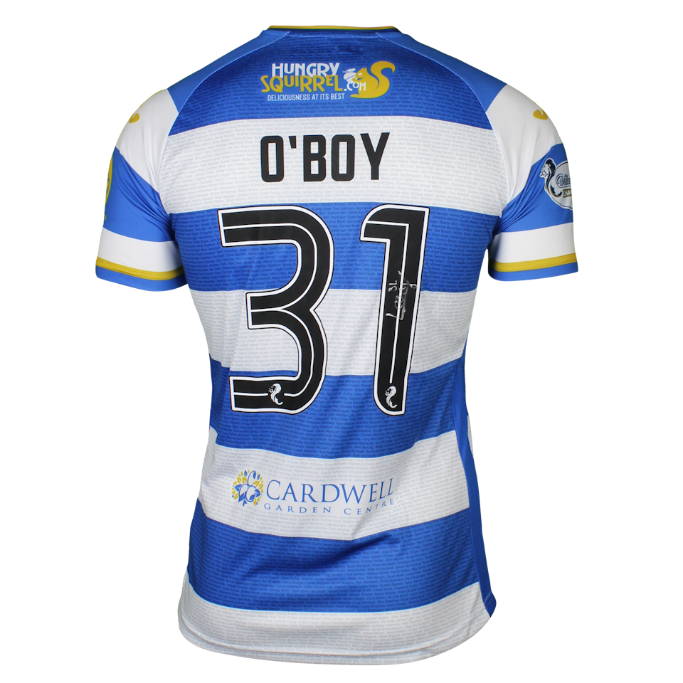 Logan O'Boy Greenock Morton shirt