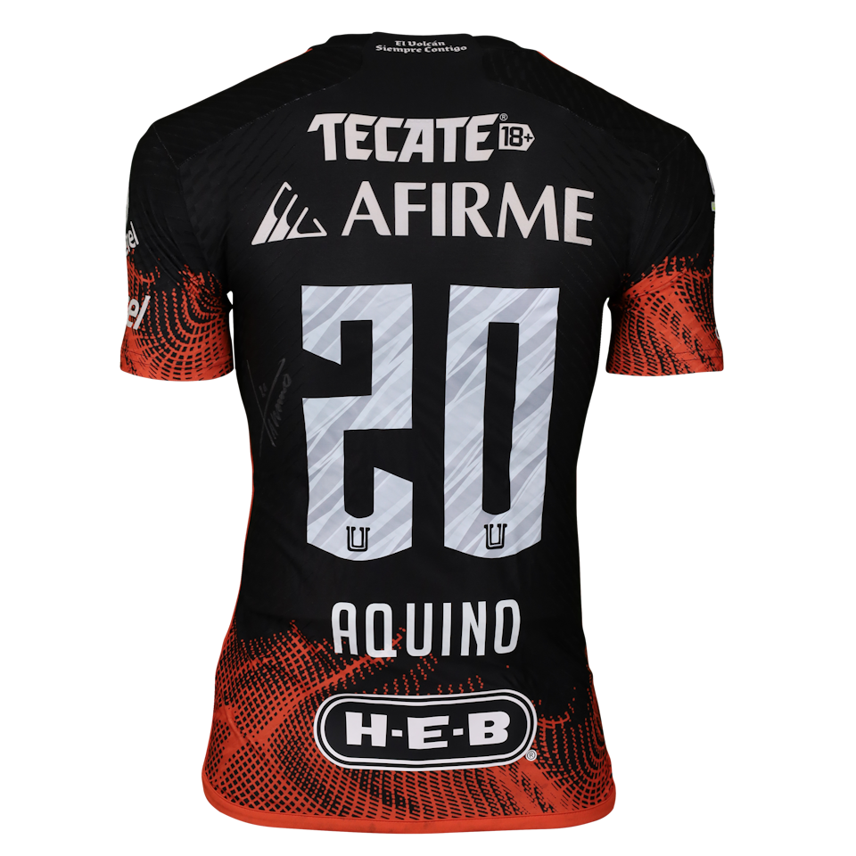 Javier Ignacio Aquino Carmona Tigres UANL shirt