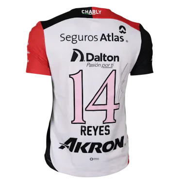 来自Atlas FC的Luis Ricardo Reyes Moreno球衣