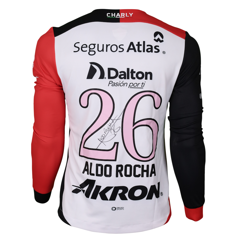 Aldo Paul Rocha González Atlas FC jersey
