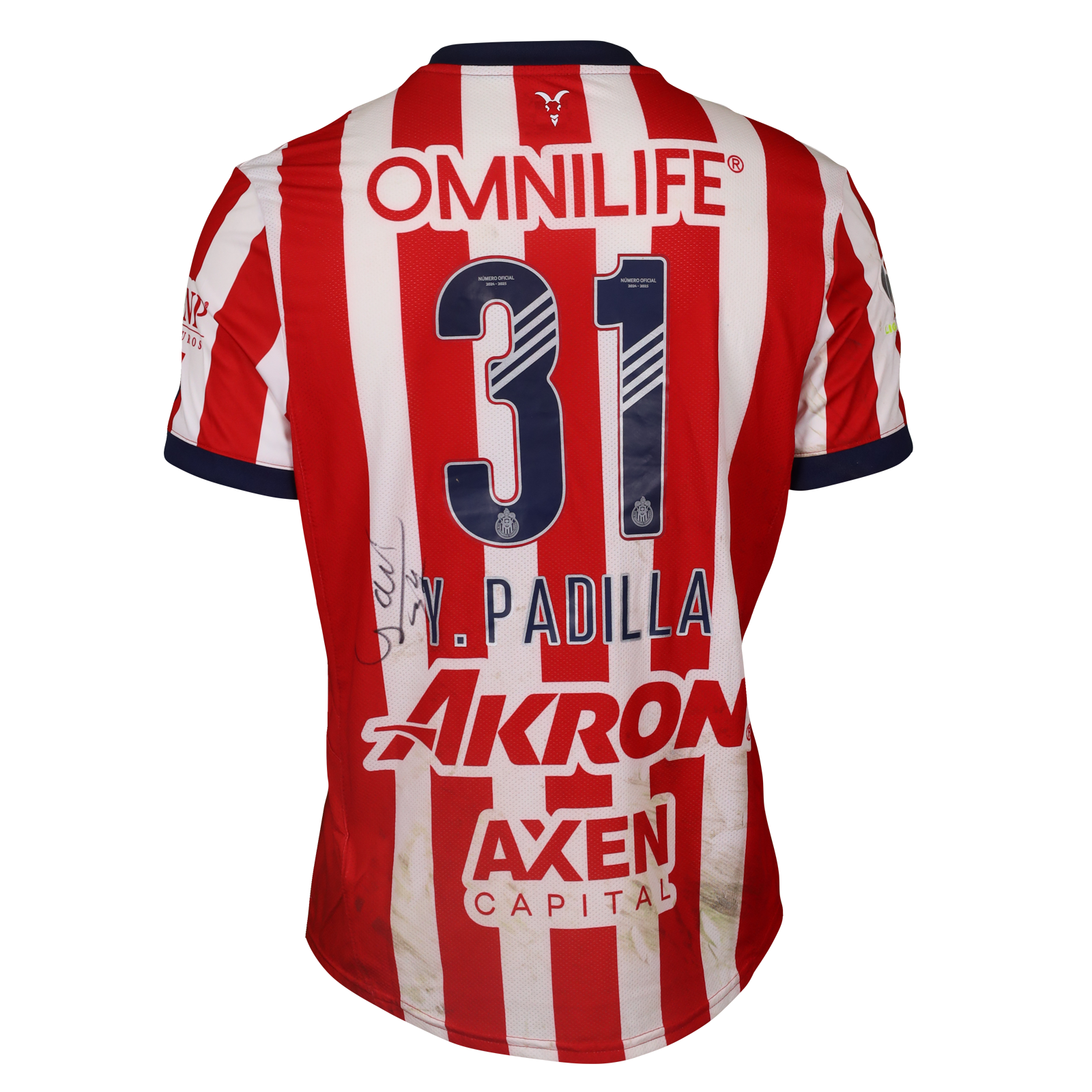 Jonathan Yael Padilla Sandoval Chivas Guadalajara jersey