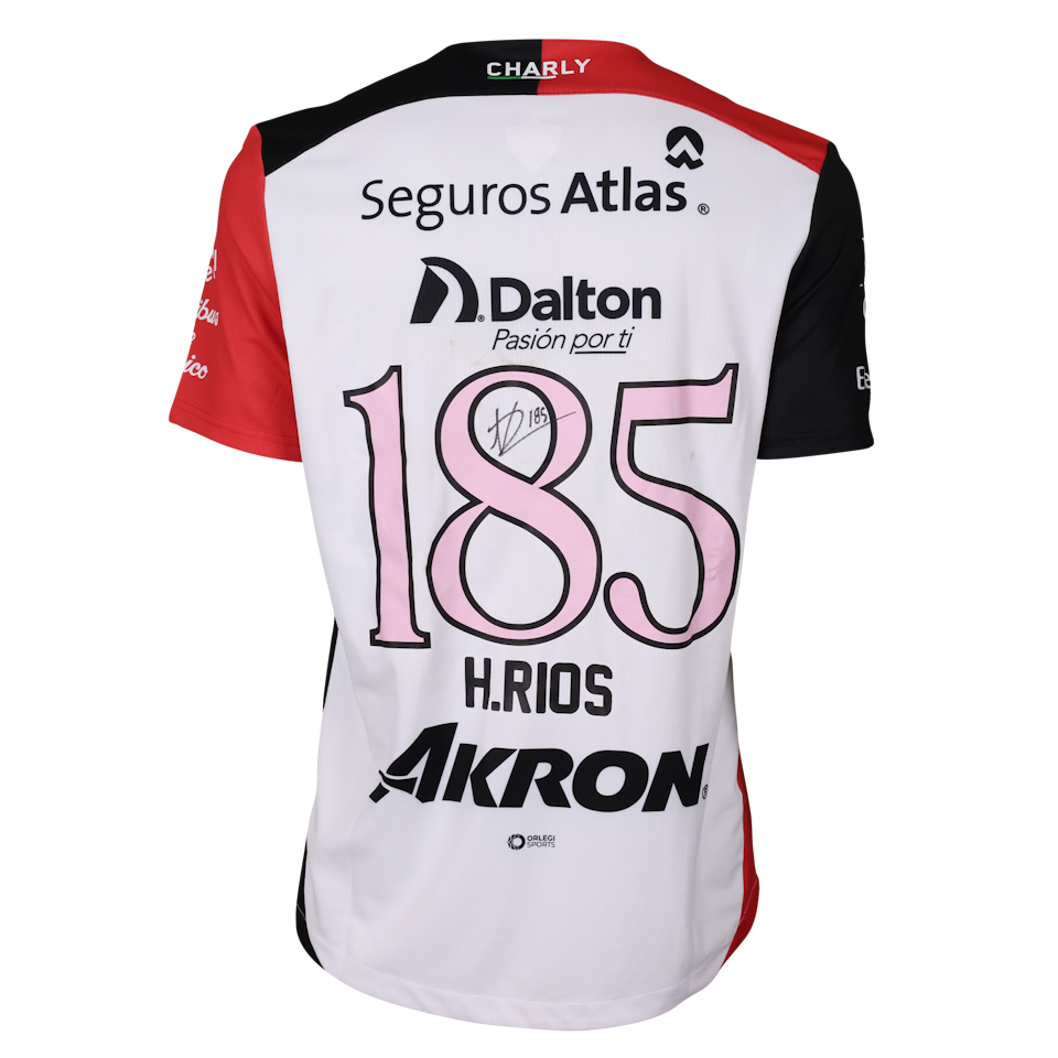 Víctor Hugo Ríos de Alba Atlas FC shirt