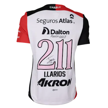 Israel Alejandro Larios López Atlas FC shirt