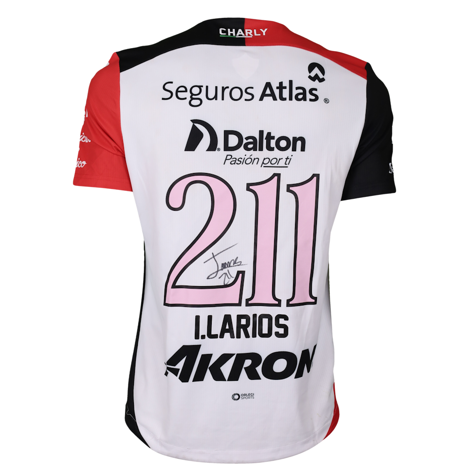 Israel Alejandro Larios López Atlas FC shirt