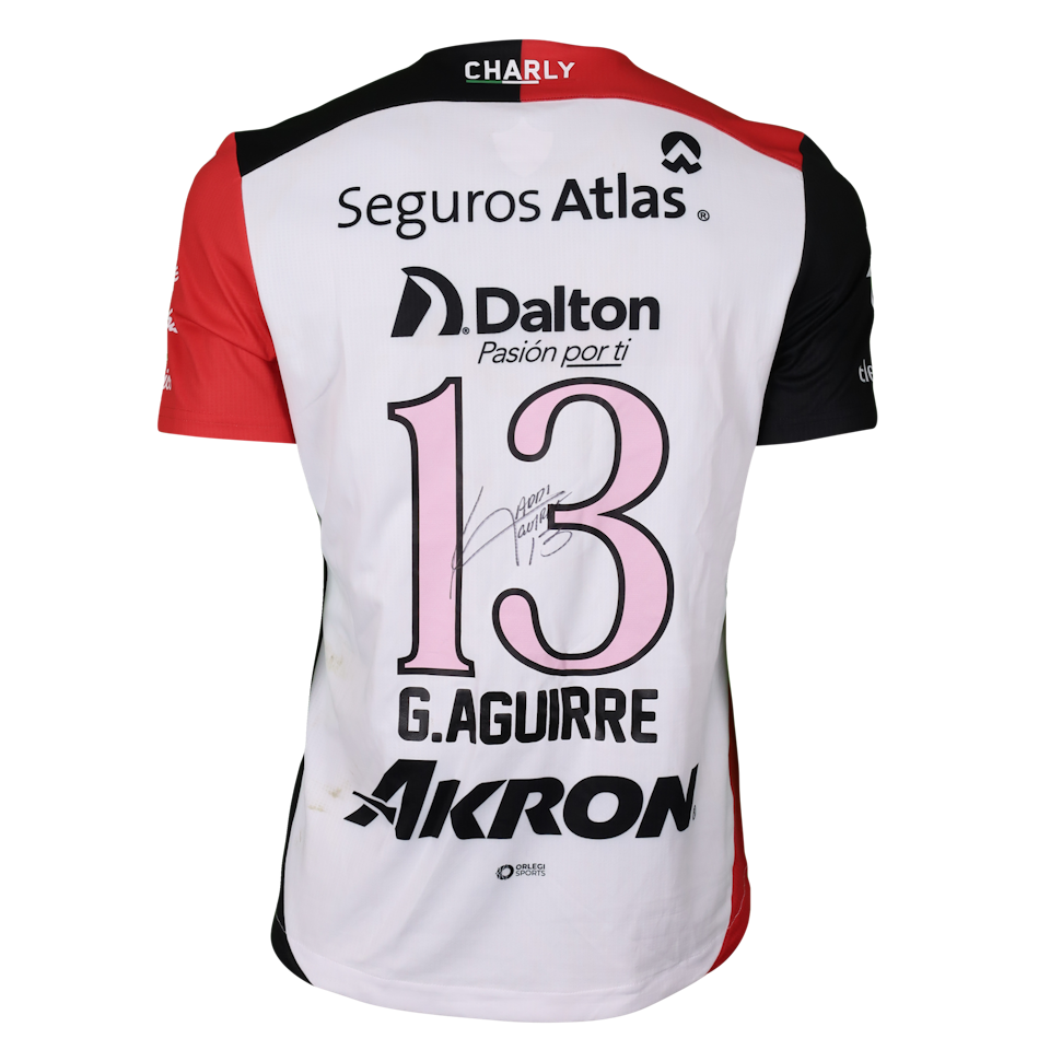 Gaddi Axel Aguirre Ledesma Atlas FC jersey
