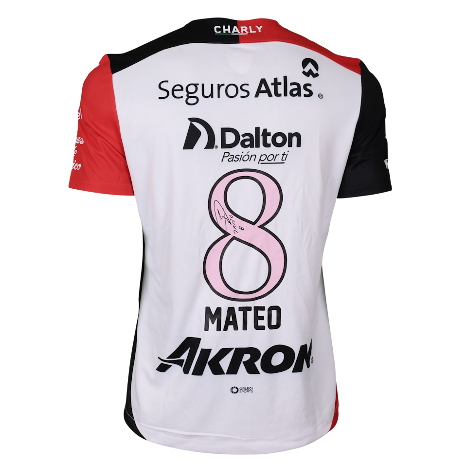 Mateo Ezequiel García Atlas FC jersey