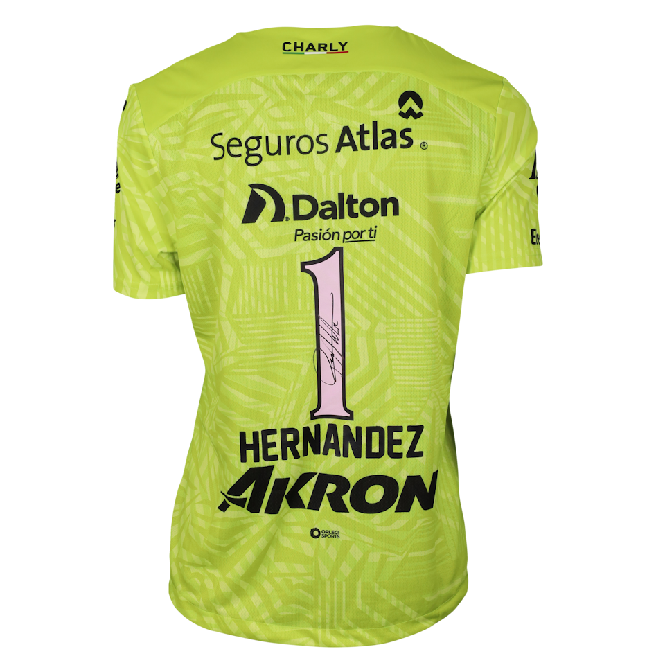 José Santiago Hernández García Atlas FC shirt