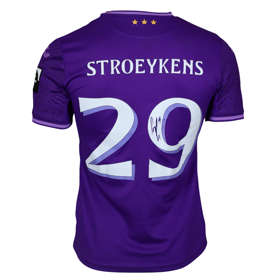 Mario Stroeykens RSC Anderlecht shirt