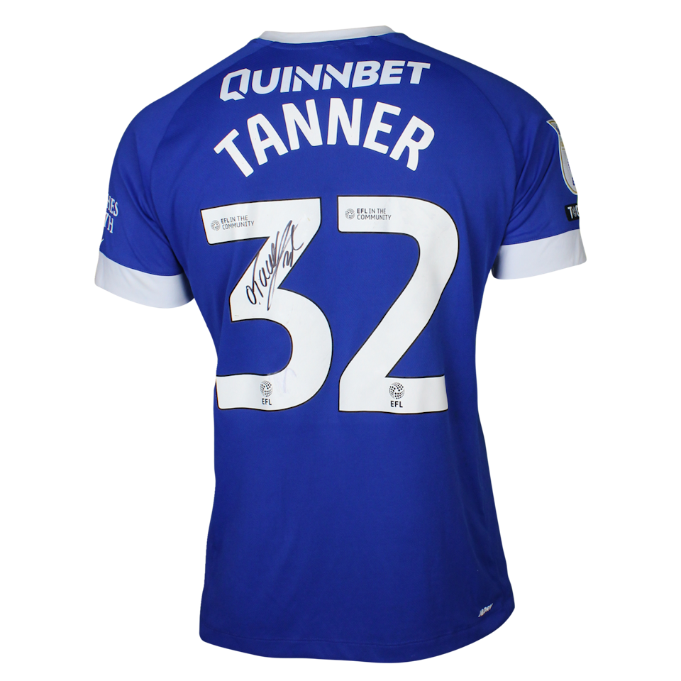 Ollie Tanner Cardiff City FC shirt