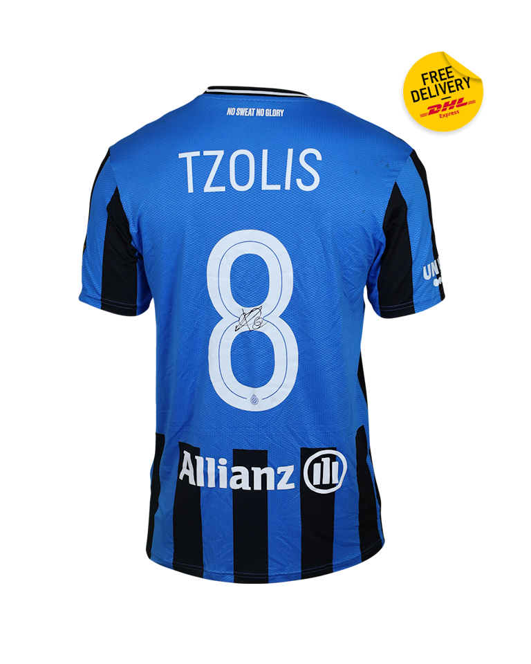 Christos Tzolis Club Brugge shirt