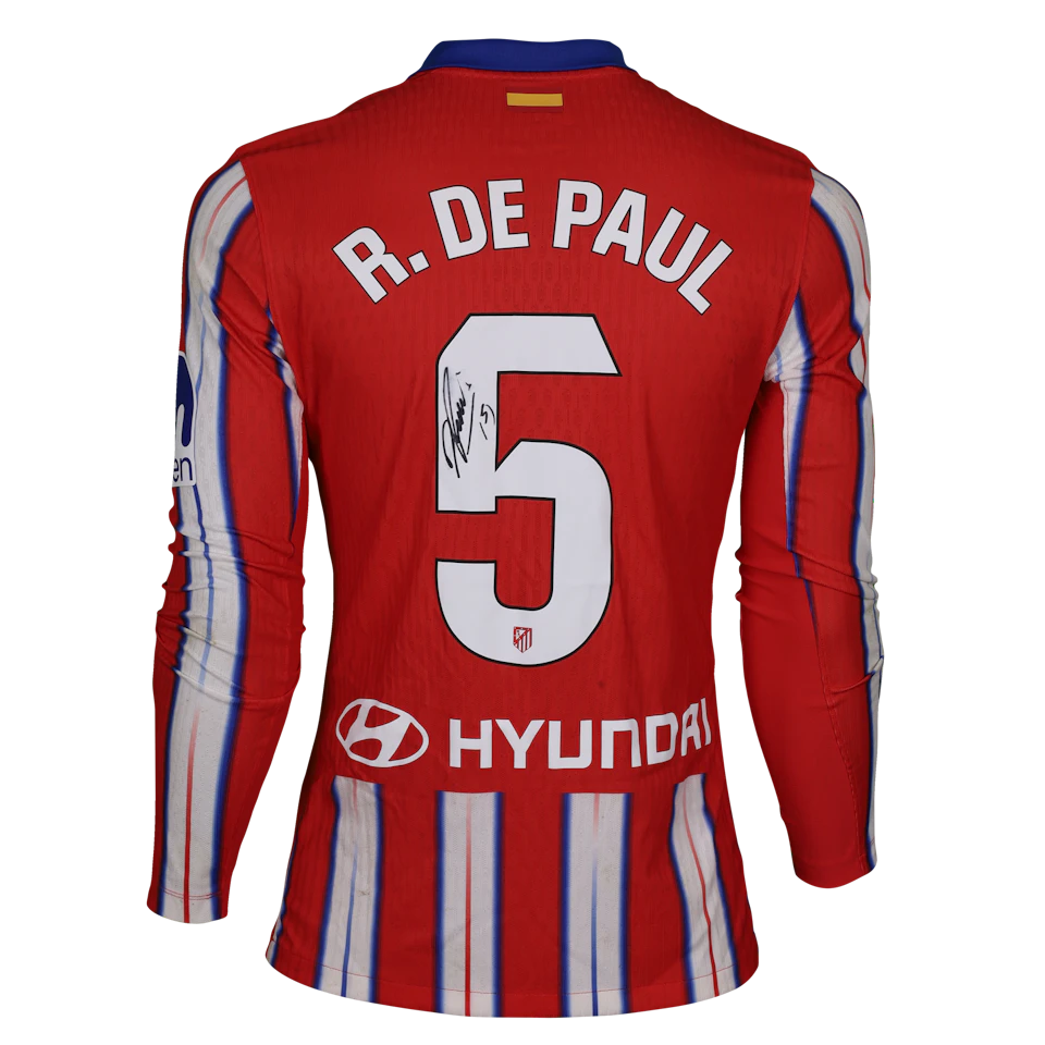 Rodrigo de Paul Atlético de Madrid jersey