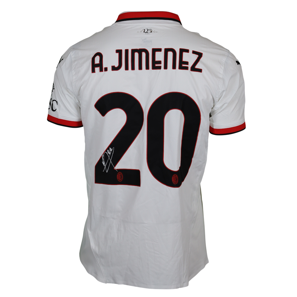 AC Milan 팀의 Alejandro Jiménez Sánchez 셔츠
