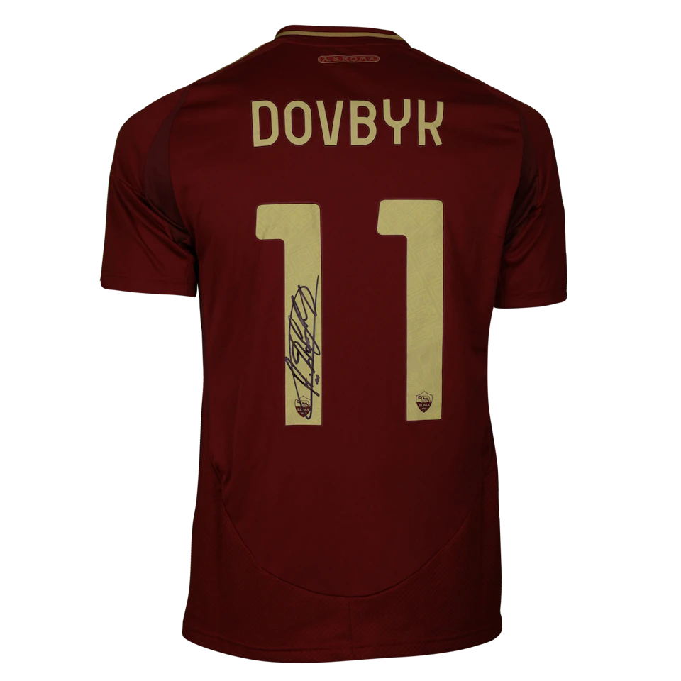 Artem Dovbyk AS Roma camisa.