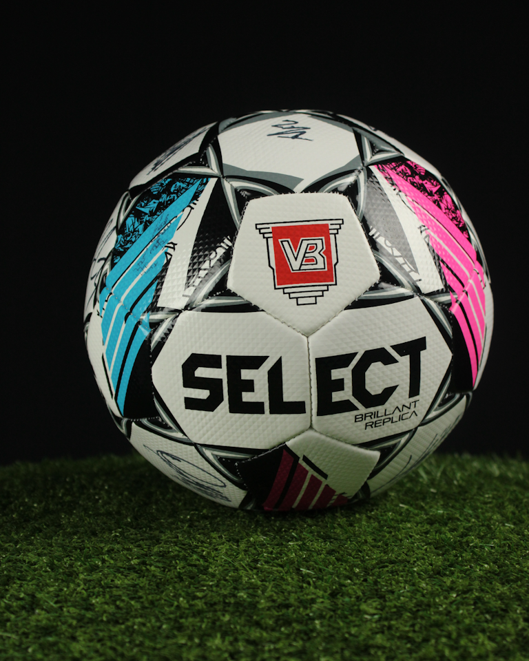 Vejle BK Squad signed ball - 2