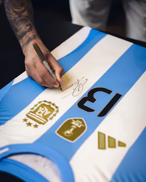 Romero Signed - Copa América Champion Front