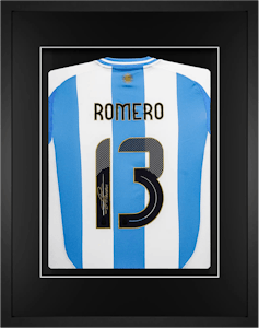 Romero Signed - Copa América Champion Back