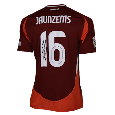 来自Latvia的Alvis Jaunzems球衣