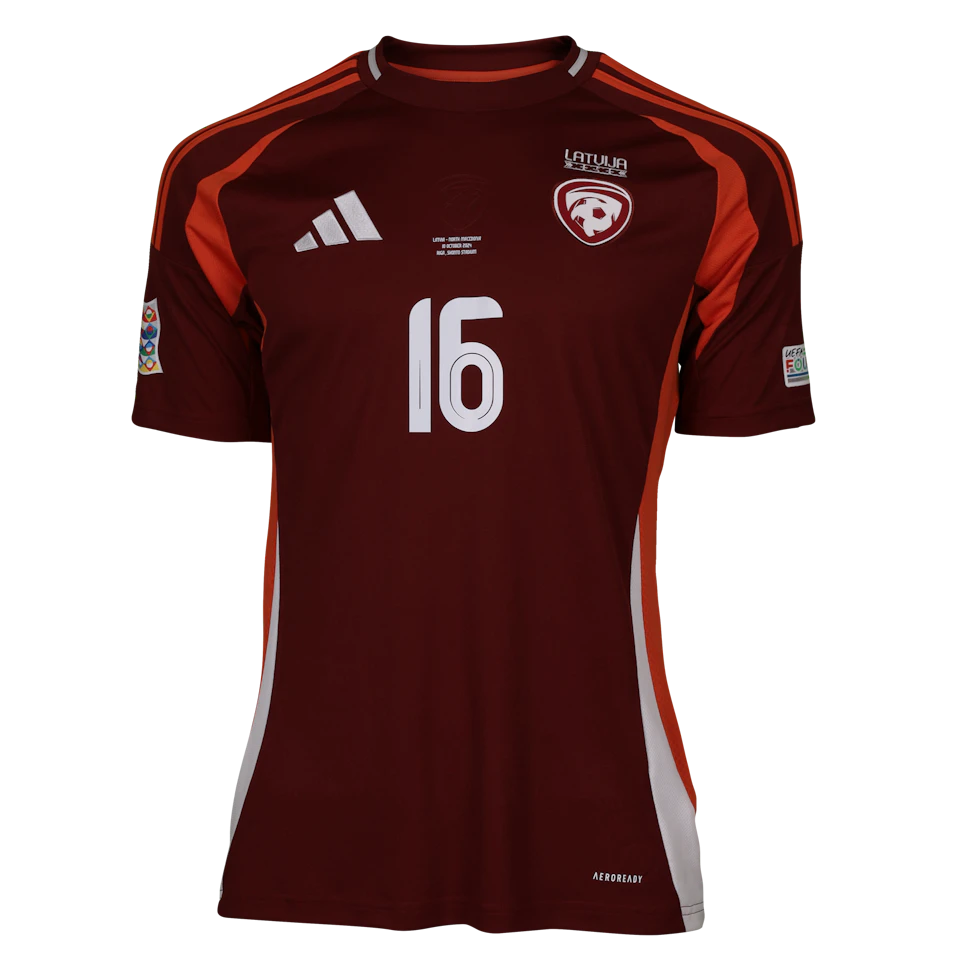 来自Latvia的Alvis Jaunzems球衣