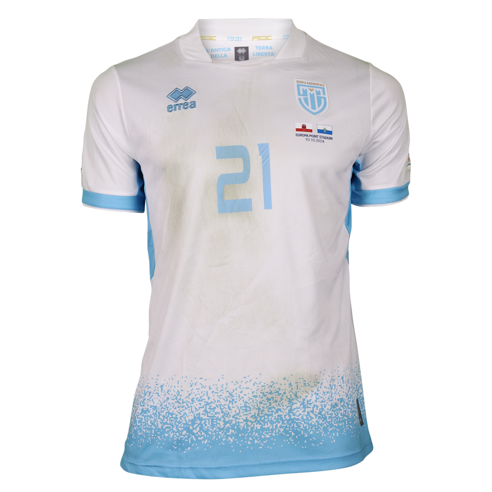 Lorenzo Lazzari San Marino shirt