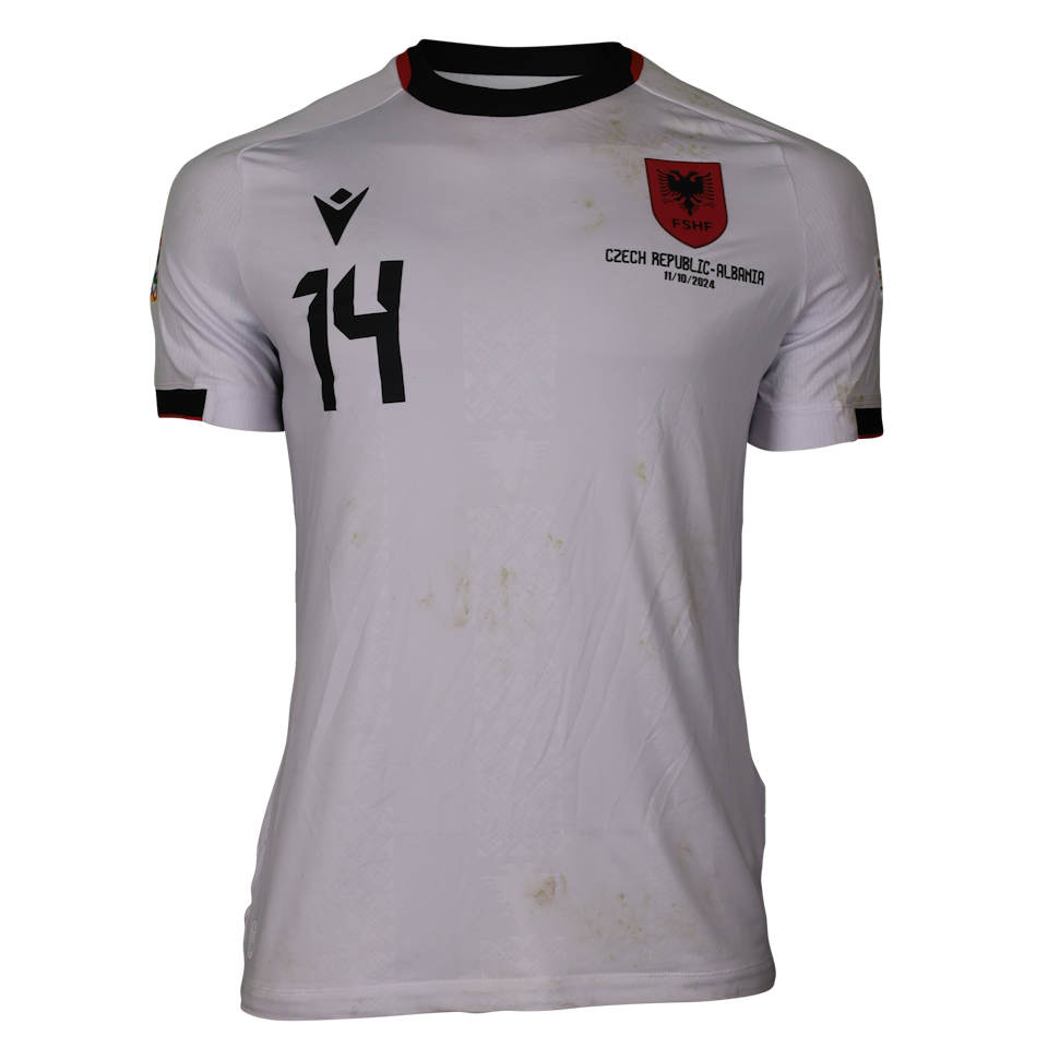 Qazim Laci Albania shirt