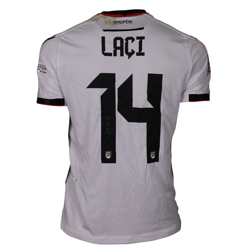 Qazim Laci Albania shirt