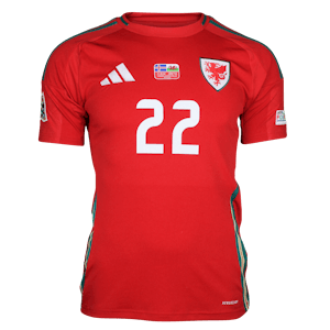 Josh Sheehan Wales jersey