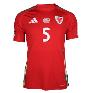 Rhys Norrington-Davies Wales shirt