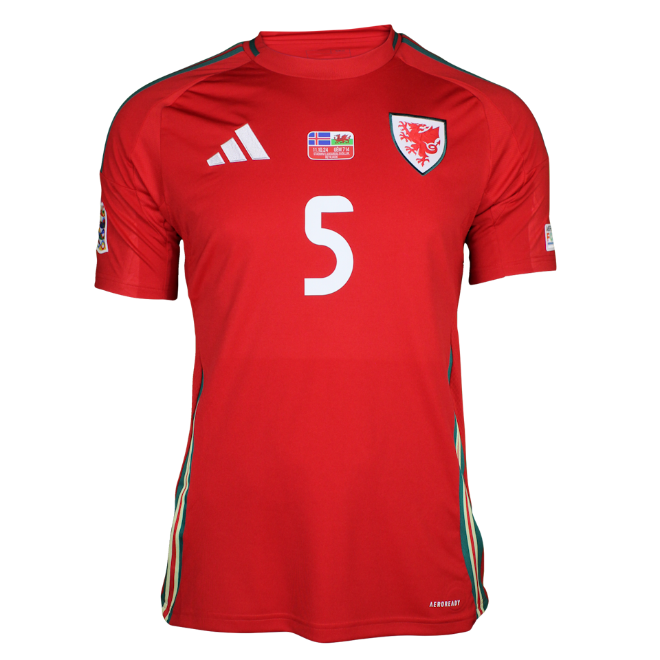 Rhys Norrington-Davies Wales shirt