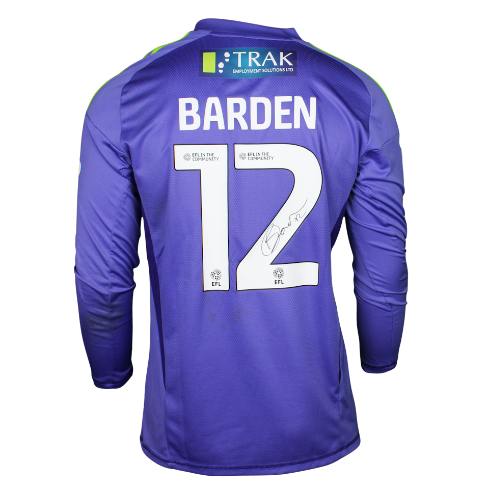 Daniel Barden Swindon Town shirt