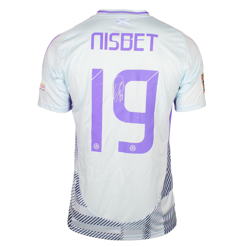 Kevin Nisbet Scotland jersey