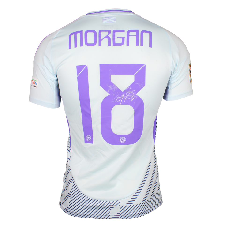 Lewis Morgan Scotland forması