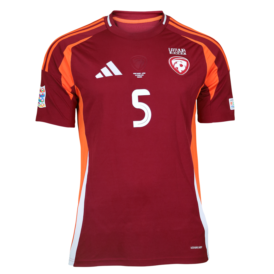 Antonijs Černomordijs Latvia jersey